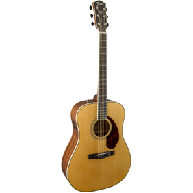 Fender PM-1 Standard Chitarra acustica elettrificata Natural con custodia rigida