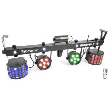 Beamz ShowBar 2x PAR 6x 4in1 2x Butterfly, Laser R/G DMX IRC