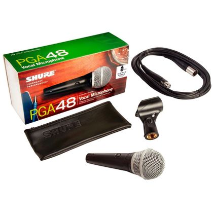SHURE PGA48 Microfono dinamico per voce con cavo