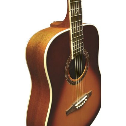 Eko One D Vintage Burst Chitarra Acustica