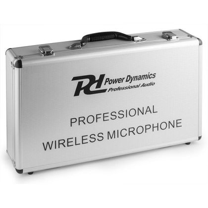 Power Dynamics PD504B Sistema microfonico UHF Wireless 4 archetti