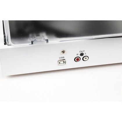 FENTON RP108W Giradischi USB bianco con altoparlanti integrati