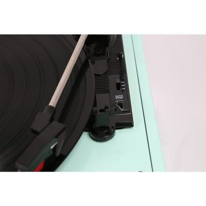 FENTON RP135 Giradischi 60's Combi USB, Bluetooth azzurro con lettore CD e altoparlanti integrati