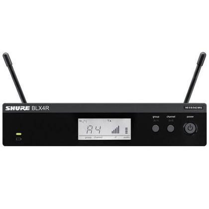 Shure BLX24RE / SM58 Radiomicrofono wireless palmare per voce montabile a rack