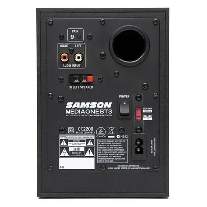 Samson MediaOne BT3 Coppia di monitor da studio 30W con Bluetooth