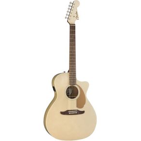 Fender Newporter Player Champagne Chitarra acustica elettrificata