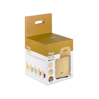 Stagg CAJKID Natural Cajon professionale per bambini in legno