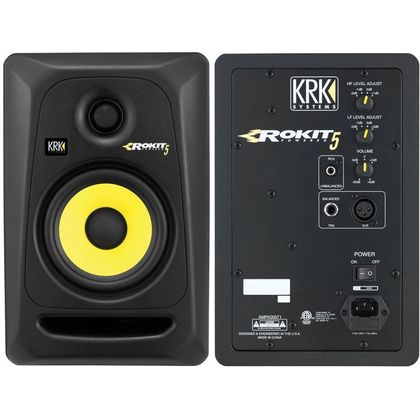 KRK RP5 RoKit G3 Black Coppia Monitor da studio 100W + supporti Bundle