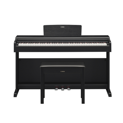 YAMAHA YDP144 Arius Black Pianoforte digitale nero + panca + copritastiera omaggio