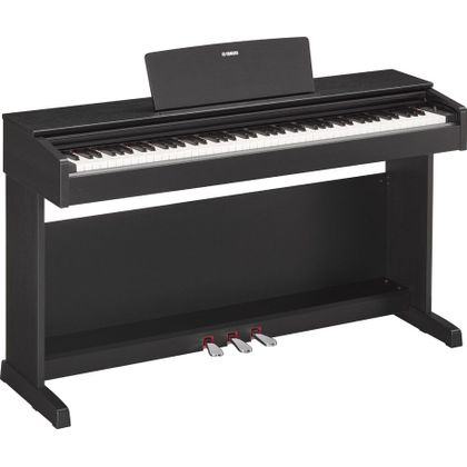 YAMAHA YDP143 Arius Black Pianoforte digitale nero + Panca