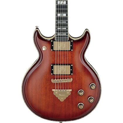 Ibanez AR720 BSQ Bursted Smoky Quartz Chitarra elettrica con borsa rigida