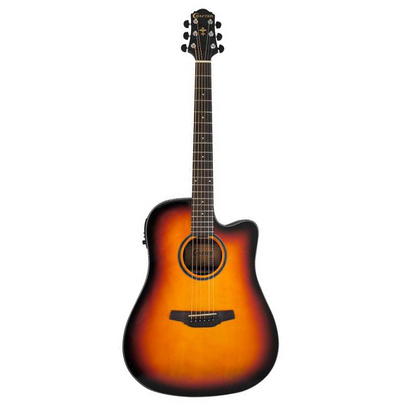 Crafter HDE-250 TS Tobacco Sunburst Chitarra elettroacustica