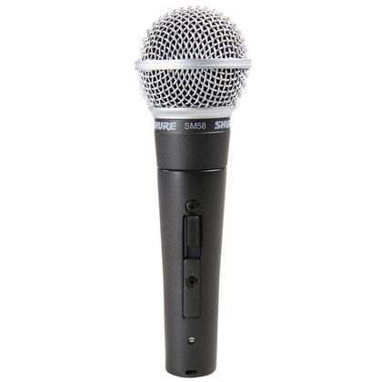 Shure SM58S Microfono dinamico per voce con switch ON/OFF