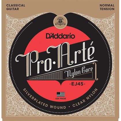 D'Addario Pro-Arté EJ45 Muta di corde per chitarra classica Normal Tension