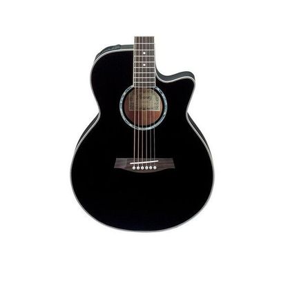 Ibanez AEG10II BK Black High Gloss Chitarra acustica elettrificata