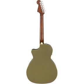 Fender Newporter Player Olive Satin Chitarra acustica elettrificata verde