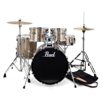 Pearl Roadshow RS525SC C707 Bronze Metallic Batteria acustica con piatti e sgabello