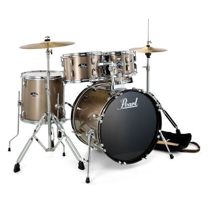 Pearl Roadshow RS525SC C707 Bronze Metallic Batteria acustica con piatti e sgabello