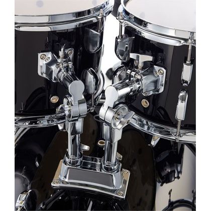 Pearl Roadshow RS525SC/C31 Jet Black Batteria acustica completa con piatti Sabian Nera