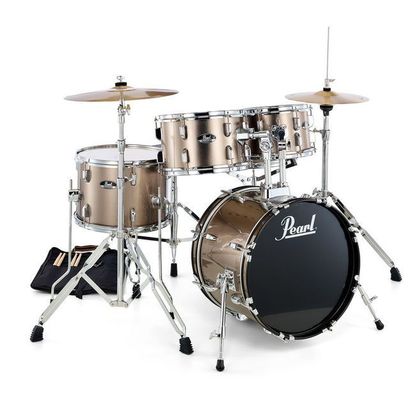 Pearl Roadshow RS585C C707 Bronze Metallic Batteria acustica con piatti e sgabello