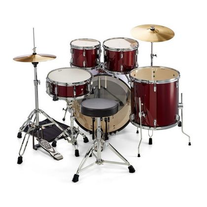 Pearl Roadshow RS505C C91 Red Wine batteria acustica completa Rossa