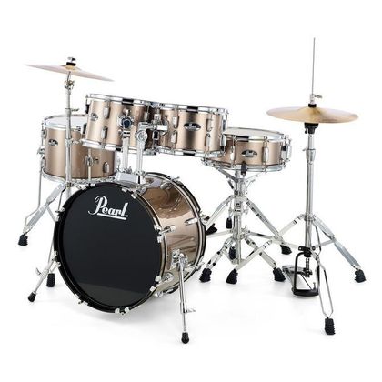 Pearl Roadshow RS585C C707 Bronze Metallic Batteria acustica con piatti e sgabello