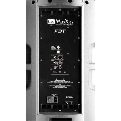 Impianto audio Professionale 2.200W Coppia casse FBT EVO2MAXX 6A + XSub 18SA