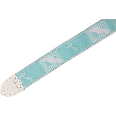 Fender Custom Monogrammed Strap Daphne Blue Tracolla per chitarra