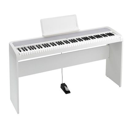 KORG B1 White Pianoforte digitale 88 tasti pesati bianco + stand + copritastiera omaggio