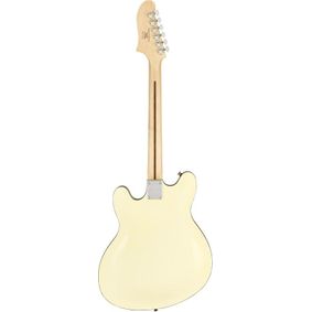 Fender Squier Affinity Starcaster MN Olympic White Chitarra semiacustica bianca