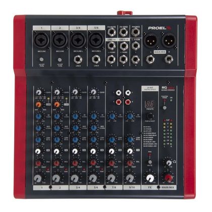 Proel MQ10FX Mixer 10 canali con effetti digitali