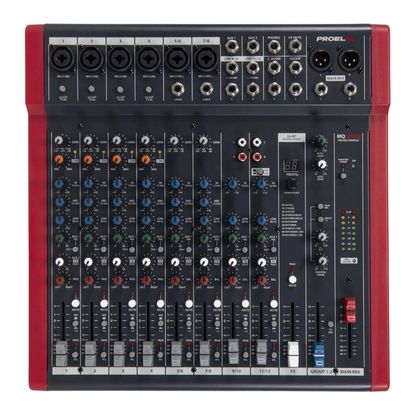 Proel MQ12USB Mixer 12 canali USB con effetti digitali