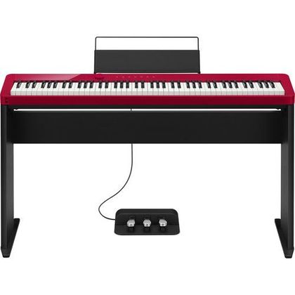 Casio Privia PX S1000 Red con stand in legno + pedaliera