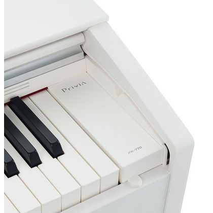 Casio Privia PX 770 WE White Pianoforte digitale 88 tasti pesati + copritastiera omaggio