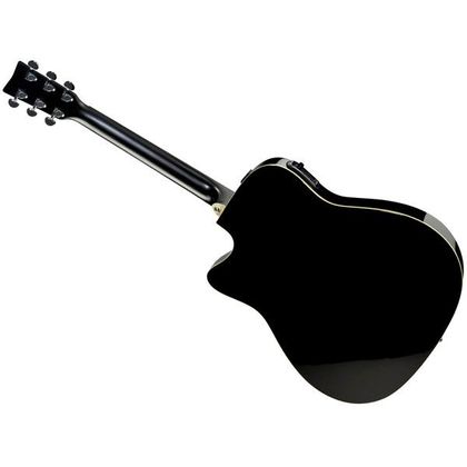 Yamaha FX370C Black Chitarra acustica elettrificata