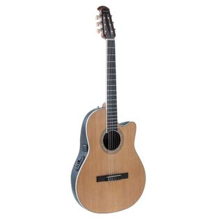 Ovation Celebrity Standard Nylon Mid Depth CS24C-4 Natural Chitarra classica elettrificata