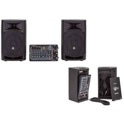 Proel Freepass 8 usb Impianto audio 500W Bundle con doppio radiomicrofono