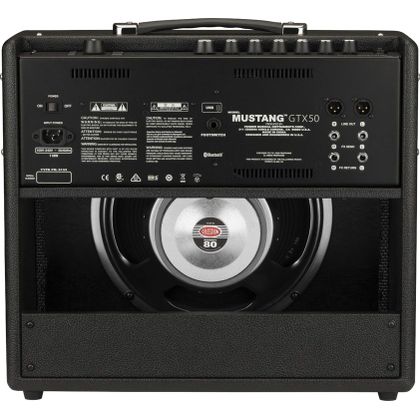 Fender Mustang GTX50 Amplificatore Combo per chitarra 50W con effetti e usb