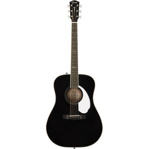 Fender PM-1 Deluxe Dreadnought Black Limited Edition Chitarra acustica elettrificata con custodia rigida