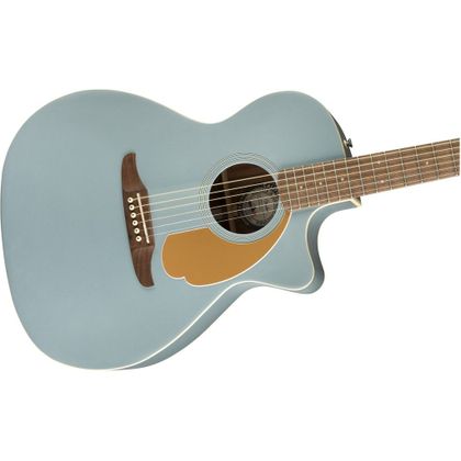 Fender Newporter Player Ice Blue Satin Chitarra acustica elettrificata