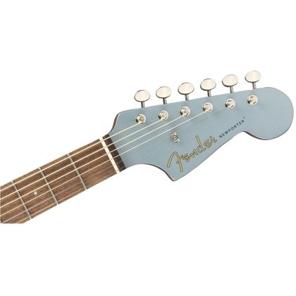 Fender Newporter Player Ice Blue Satin Chitarra acustica elettrificata