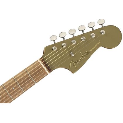 Fender Newporter Player Olive Satin Chitarra acustica elettrificata verde