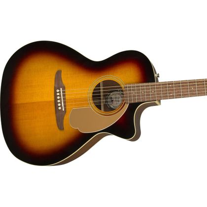 Fender Newporter Player Sunburst Chitarra acustica elettrificata