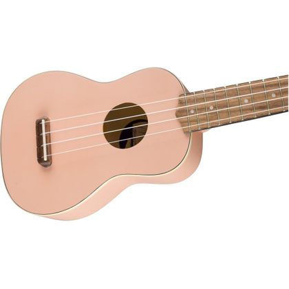 Fender Venice Ukulele Soprano Shell Pink