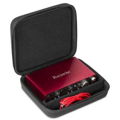 UDG U8460BL - Creator Focusrite Scarlett 2i2/ 4i4/ 8i6/ 18i8/ Clarett 2pre Hardcase Black Borsa