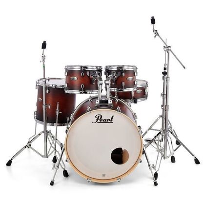 Pearl Decade Maple DMP925F C260 Satin Brown Burst Batteria acustica + Piatti Meinl