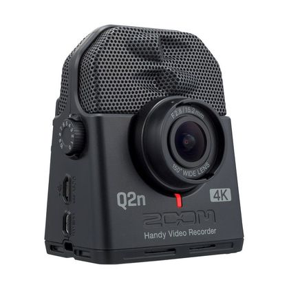 Zoom Q2n 4K Videocamera 4K con microfono stereo per musicisti