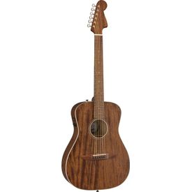 Fender Malibu Special All Mahogany Chitarra acustica elettrificata con borsa