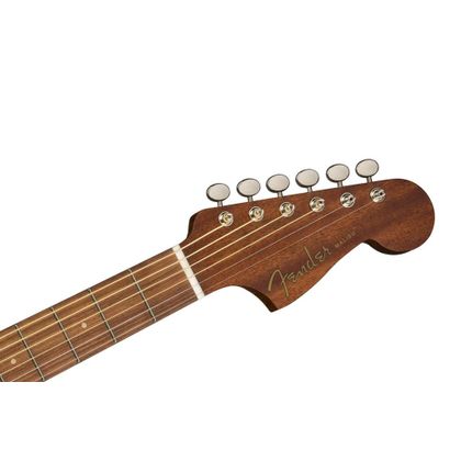 Fender Malibu Special All Mahogany Chitarra acustica elettrificata con borsa