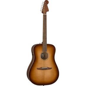 Fender Redondo Classic Aged Cognac Burst Chitarra acustica elettrificata con borsa